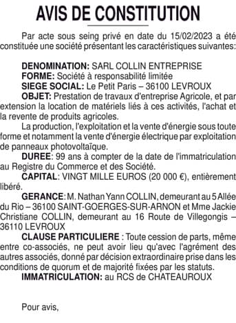 Contenu publication