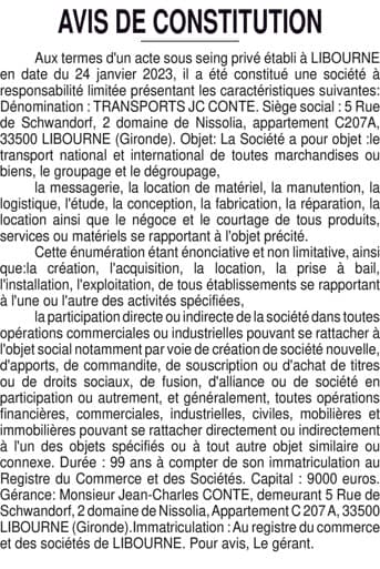 Contenu publication