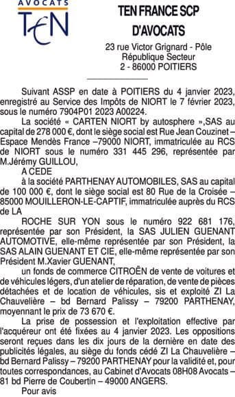 Contenu publication