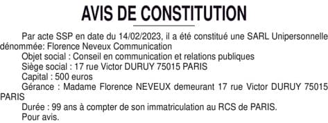 Contenu publication