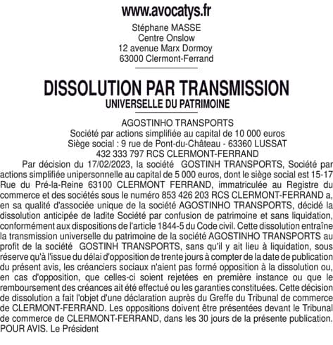 Contenu publication