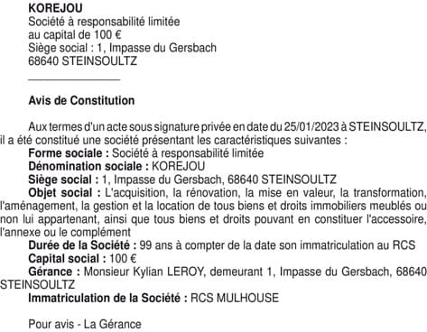 Contenu publication