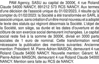 Contenu publication