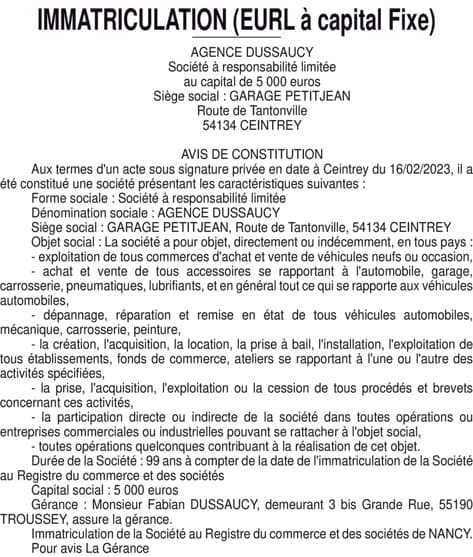 Contenu publication