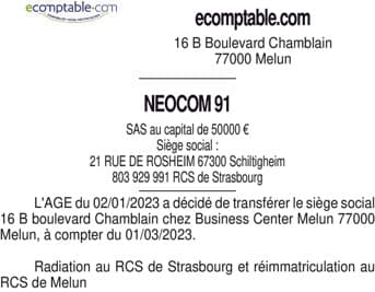 Contenu publication