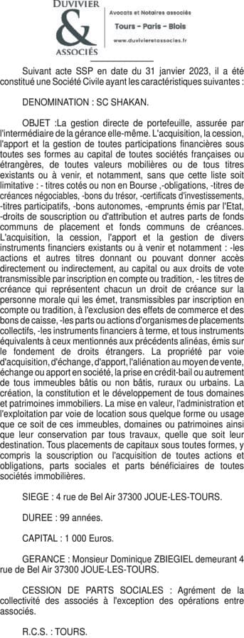 Contenu publication