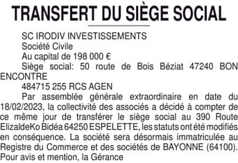 Contenu publication