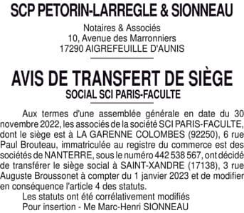 Contenu publication