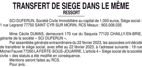 Contenu publication