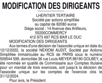 Contenu publication