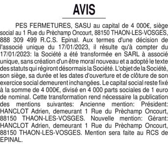 Contenu publication