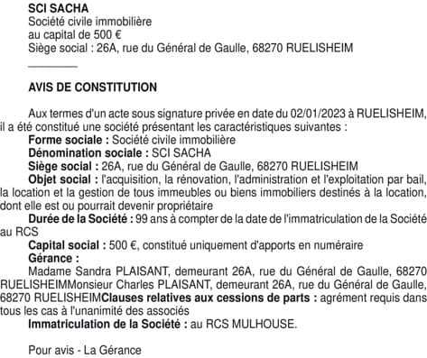Contenu publication