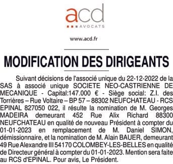 Contenu publication