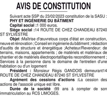 Contenu publication