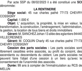 Contenu publication