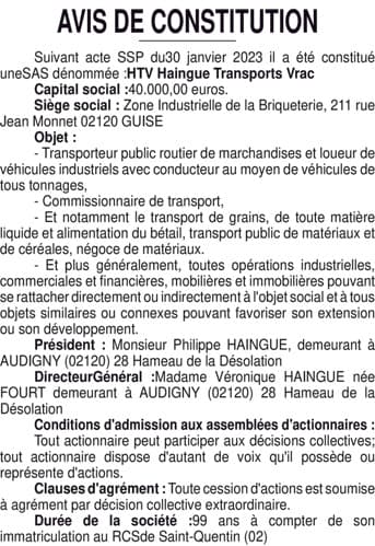 Contenu publication