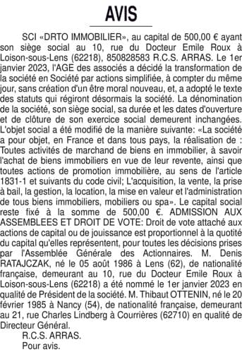Contenu publication