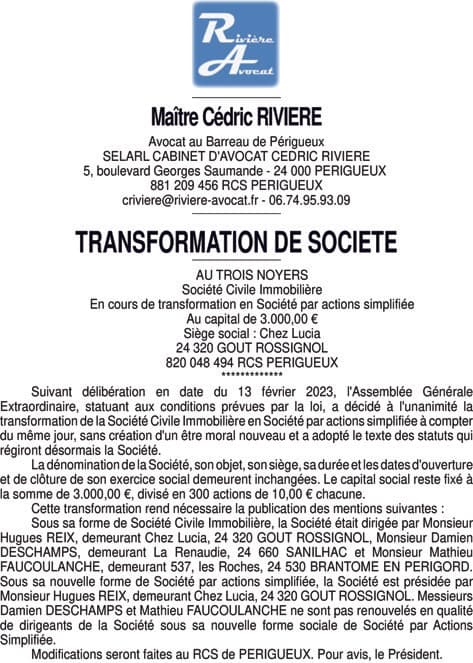 Contenu publication