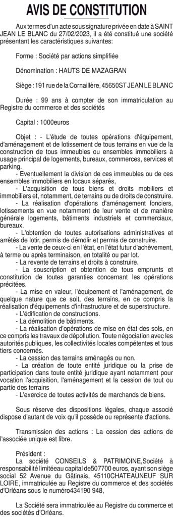 Contenu publication