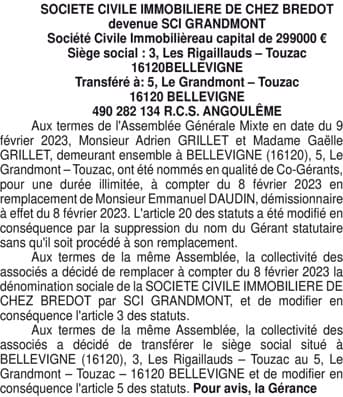 Contenu publication