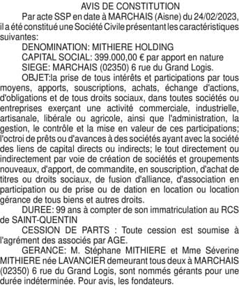 Contenu publication
