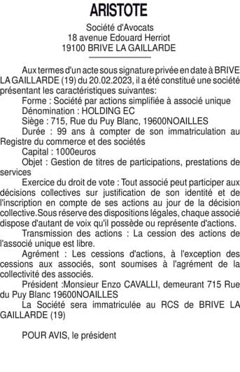 Contenu publication