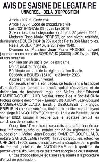 Contenu publication