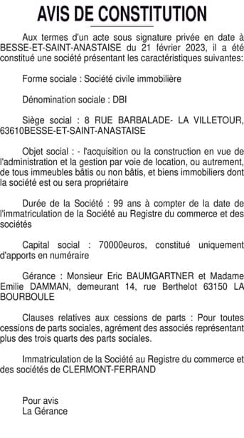 Contenu publication