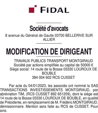 Contenu publication