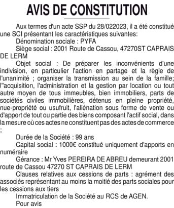Contenu publication