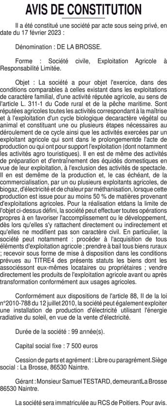 Contenu publication