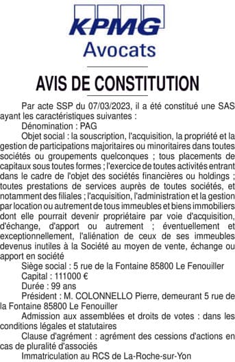Contenu publication
