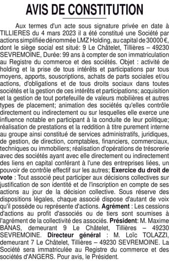 Contenu publication