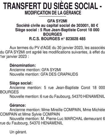 Contenu publication