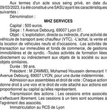 Contenu publication