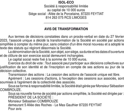 Contenu publication