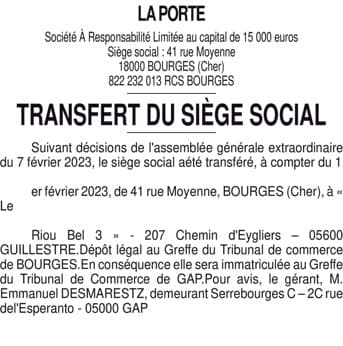 Contenu publication