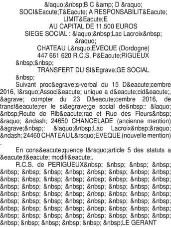 Contenu publication