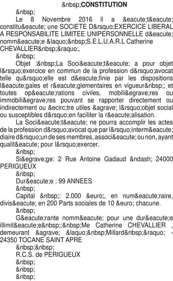 Contenu publication