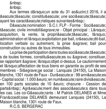 Contenu publication