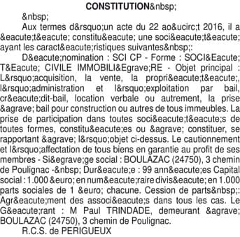 Contenu publication