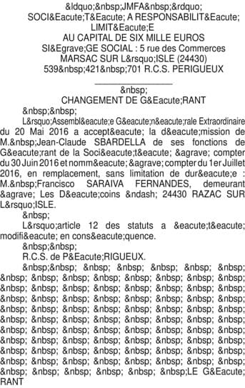 Contenu publication