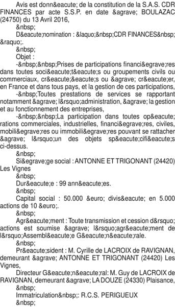 Contenu publication
