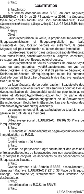 Contenu publication