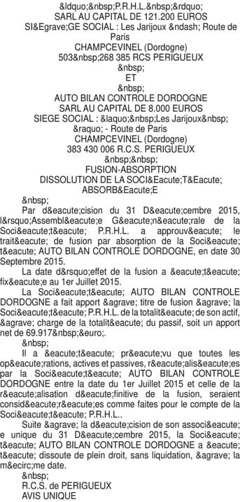Contenu publication