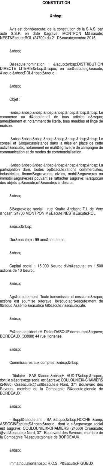 Contenu publication