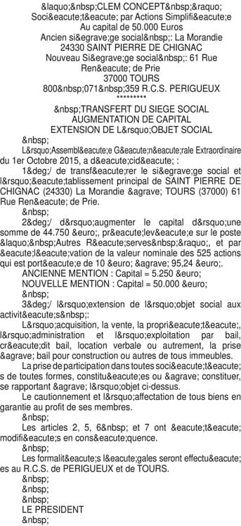 Contenu publication