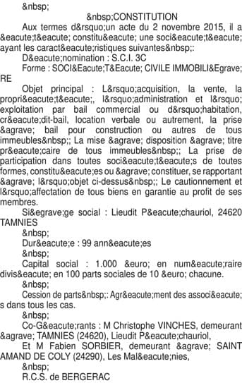 Contenu publication