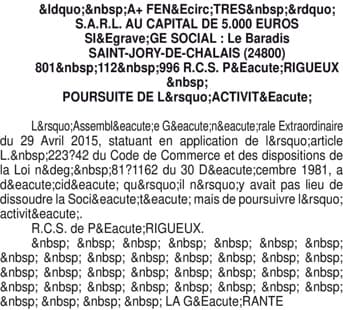 Contenu publication