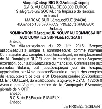 Contenu publication